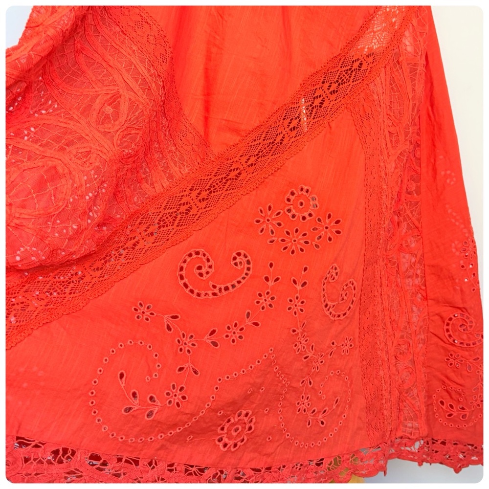 NWT Anthropologie Halter Cutwork Lace Dress, XS - Picture 15 of 17